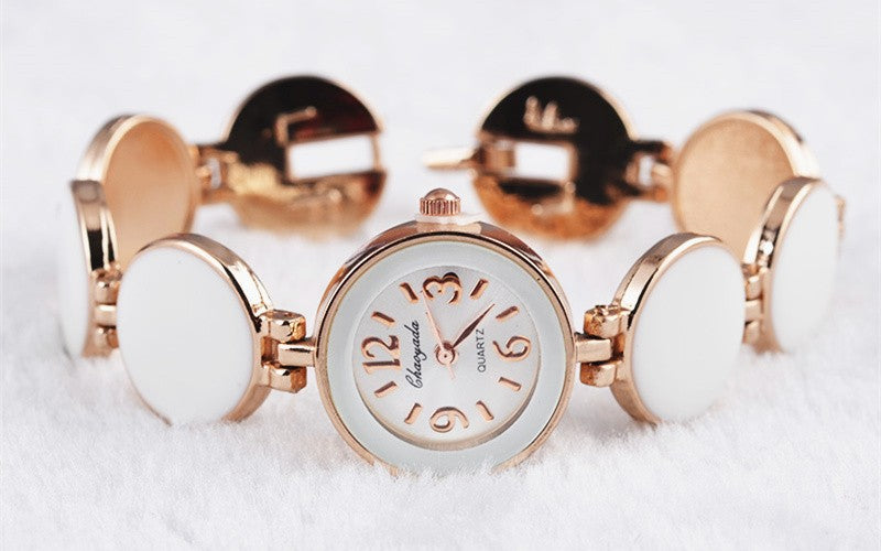 The Bracelet Watch Brown Circle Casual Watch Fashion Gift Watch Women&#039;s Watch