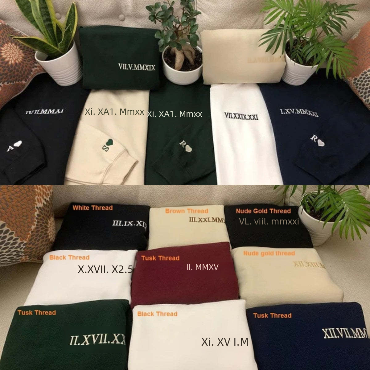 Explosions Pullover Sweater Thread Clause Embroidered Sweater