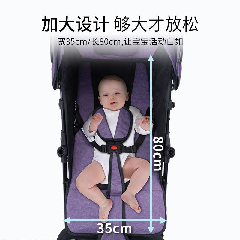Baby Stroller Can Sit And Lie Ultra-light Portable Simple Baby Umbrella Car Folding Shock-absorbing Children&#039;s Baby BB Trolley